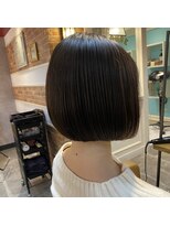 襟足スッキリボブ