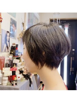 ショートボブ L 華かんざしのヘアカタログ ホットペッパービューティー