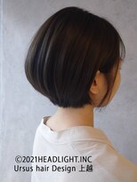 アーサス ヘアー デザイン 上越店(Ursus hair Design by HEADLIGHT) 多毛さんにオススメ◆マニッシュショートボブ