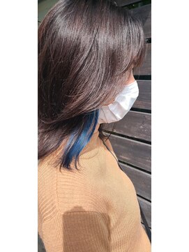 ノマニカ ミラート バイ ルレーヴ(noma-nika mirrort by Le reve) イヤリングカラー:ブルー