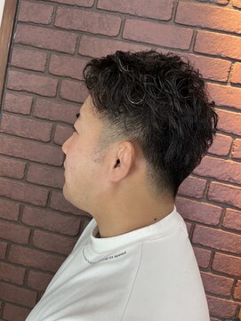 アンチ ブーン(ANTI boon) アップバングゆるふわパーマ