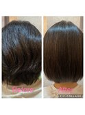 30代/40代/50代/60代/縮毛矯正×ボブ