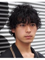 サン(3)&nbsp;大人スパイラル　大人ウルフ　プードルパーマ　外国人風パーマ1