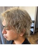 波巻きツイスパMIXパーマ
