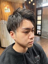 エイト ヘアワークス シンテラ(EIGHT HAIR WORKS SHIN TERA) ツーブロック　ショート