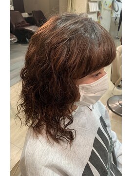 アンダーバーホワイト 南海難波店(_WHITE) ハードパーマ