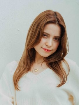 ディバイン ティエドゥール お花茶屋(divine tiedeur) ロングスタイル×顔周りカット