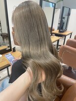 ルーツ(ROOTS)&nbsp;ブリーチ×シルバーグレーカラー