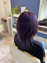 ヘアーメイク S&I&nbsp;ハイライト／むらさき/メッシュ