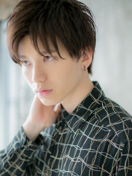 モッズヘアー メン 戸田公園店(mod's hair men) マットブラウンで透明感UP！計算ずくフェザーマッシュb戸田公園