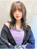 【ARTE表参道/青山】モテ髪ミディアム×ブリーチなし透明感