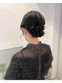 お呼ばれヘアセット♪yu