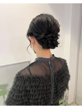 トリコ ショップアンドヘアサロン(tricot shop hair salon) お呼ばれヘアセット♪yu
