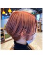 アグ ヘアー ドーバー 諏訪店(Agu hair dover)&nbsp;ブリーチからのチェリーピンク！