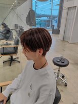 ビーヒアナウ N゜03 金沢駅西店(BE HERE NOW) 似合わせカット/骨格補正/センターパート/韓国風/ナチュラル