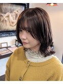 #暖色カラー#カラー#ブラウンカラー
