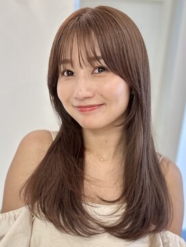 ローネス ギンザ(LONESS ginza) レイヤー/顔まわりカット/くびれヘア/前髪/小顔/韓国/髪質改善