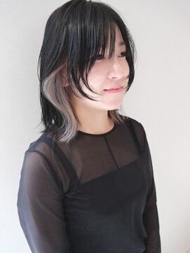 ファブ(fab.) ホワイトカラー/インナーカラー/ハイトーン/ウルフボブ