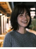 外ハネボブ/くびれボブ/シースルーバング
