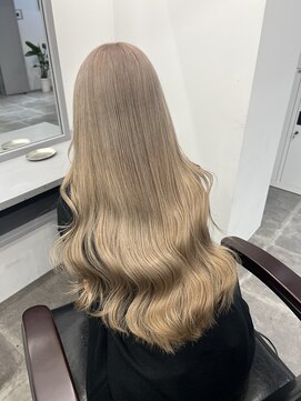 ペレ 栄店(PELE) 前髪/アンブレラカラー/こなれミディ/イメチェン/ウェーブパーマ