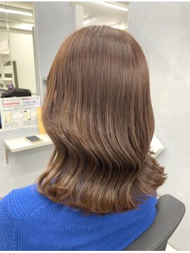 エル 新小岩(elu) 美髪/ワイドバング/レイヤーカット/くすみベージュ/新小岩駅