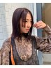 ポイントストレート+カット+艶髪ＴＲ　￥13200