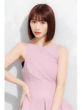 クロエ 堀江(Cloe) 前髪カットボブストレート