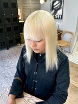 ヲタク(wotaku.) ホワイトブロンド抜きっぱなしブロンドハイトーンカラーブリーチ