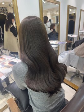 フォルテ 表参道店(FORTE) オリーブグレージュ/髪質改善/透明感カラー/表参道