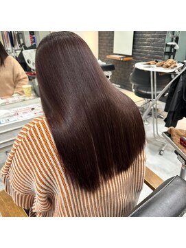 ホーミーキョウト(Homey Kyoto) うる艶ピンク×髪質改善トリートメント×大人可愛い