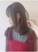 【松戸　テラカド】大人可愛いミディアムレイヤー顔周りレイヤー