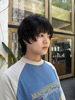 マッシュ 北堀江(MASHU)&nbsp;【似合わせカット　松本】ウルフカット×パーマ
