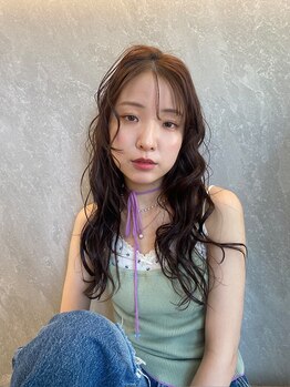 シア 綾瀬店(SHEER)の写真/《綾瀬駅3分》顔周りのカットで小顔効果◎朝のスタイリングも簡単♪ダウン・アップスタイルどちらも可愛く