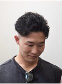 ニュアンスパーマ×フェードスタイル