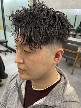 アイ(_i) #ツイスパ#スパイラル#メンズパーマ#女子ウケ#河原町