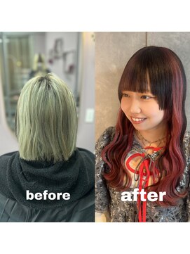 ガルボヘアー 心斎橋店(garbohair) アメ村×エクステ
