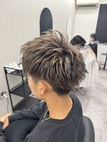 アイスプロドバイブルーム 木更津店(ice prod by bloom)&nbsp;MEN’S HAIR/ブルーブラック/フェザーパーマ/木更