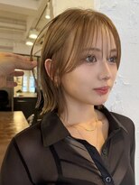 アビー(ABBEY3)&nbsp;シースルミニマルボブショート顔まわり外ハネ切りっぱなしボブ