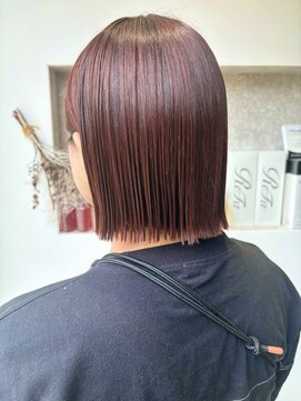 ミニョンエス 阪神西宮店(Mignon S) ぱつっとボブ