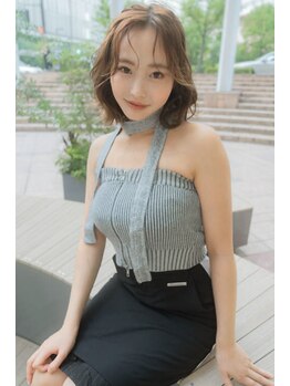 ライン(LYNE)の写真/顔周りの似合わせカットで垢抜け♪透明感カラー6600円◎リニューアルオープン記念!