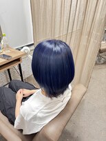 テーラヘアー つくば研究学園店(TELA HAIR)&nbsp;ネイビーカラー