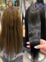 アピッシュ ギンザ(apish ginza)&nbsp;透明感地毛風艶カラー×ナチュラルストレートロング