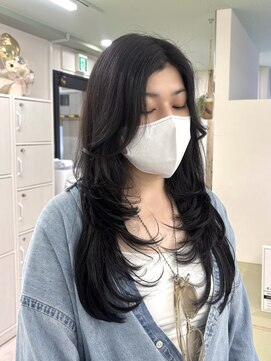 ハチ(HACHI) エクステでザクザクレイヤー!