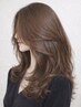 【透明感と艶】髪質改善カラー＋メンテナンスカット　￥9900