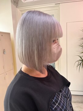 マジコ 原宿(Magico) ハイトーンシルバー×ボブ