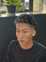 ケースタイル(K-style)&nbsp;ハイライト（メッシュ）　ツイストスパイラルパーマ