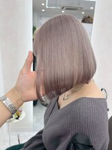 【髪質改善ブリーチ】大人女性にもオススメ◎髪質改善ブリーチでしか叶えられない髪質.髪色を叶えます◎