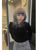イリス 心斎橋(.elice)&nbsp;レイヤーカット、デザインカラー