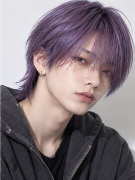 リア(Li'a by neolive) ラベンダー×ピンク×マッシュウルフ