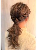 簡単ヘアアレンジ